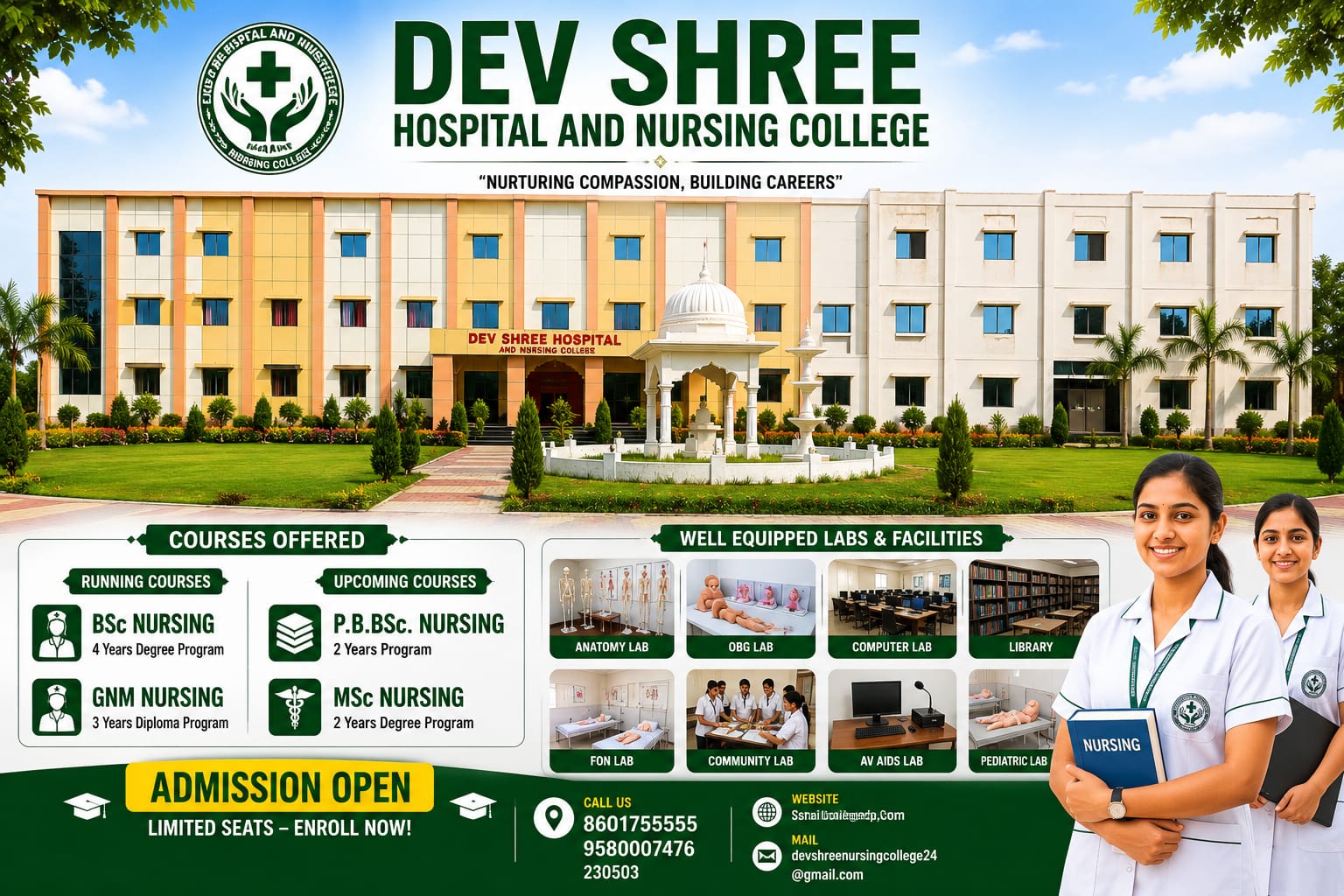 Dev shree Nursing Courses